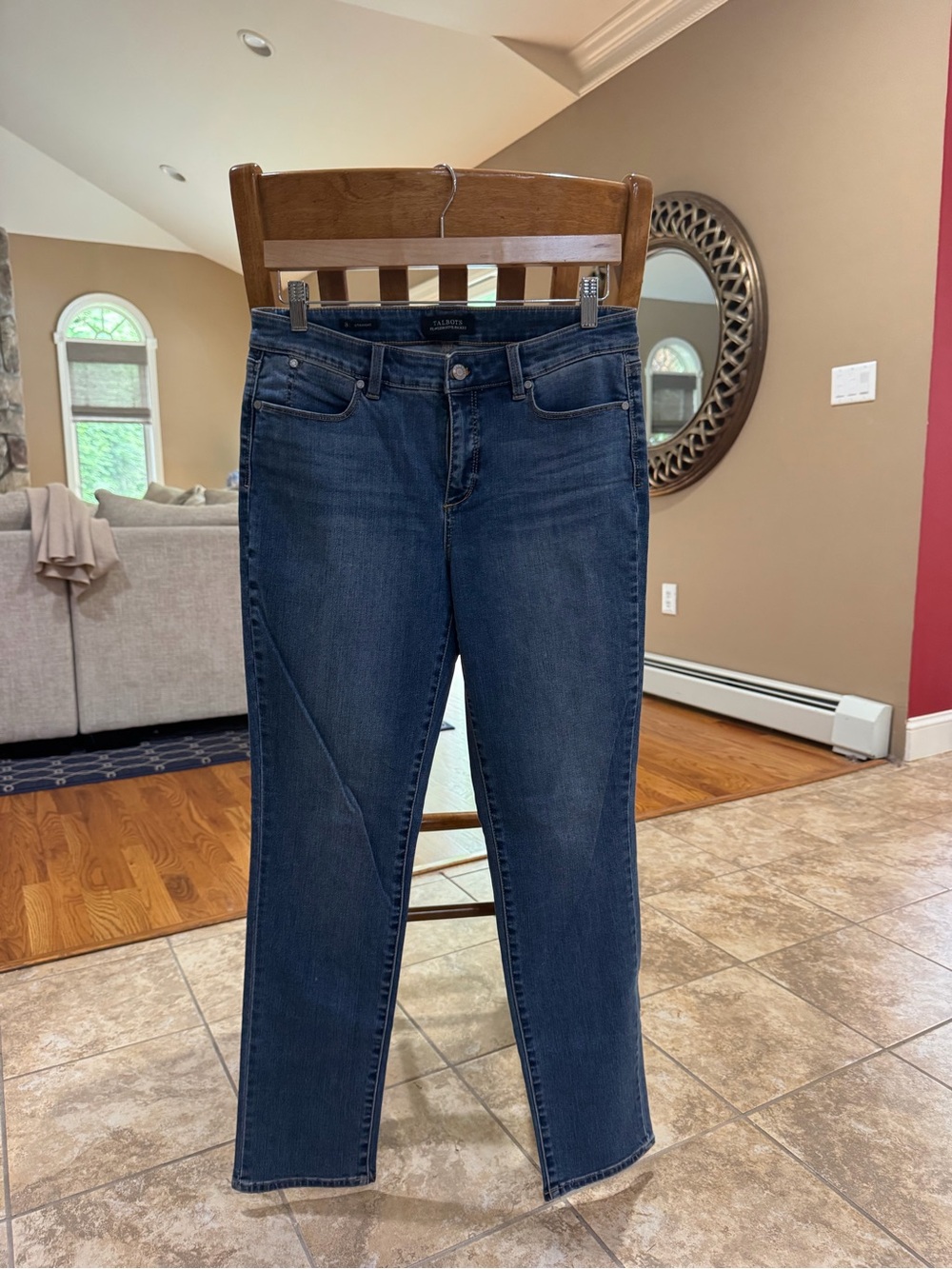 Talbots Dark Indigo Straight-Leg Women’s Jeans